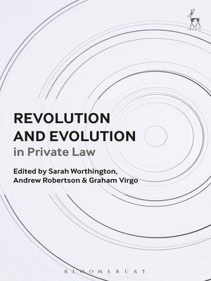 cover image of Revolution and Evolution in Private Law